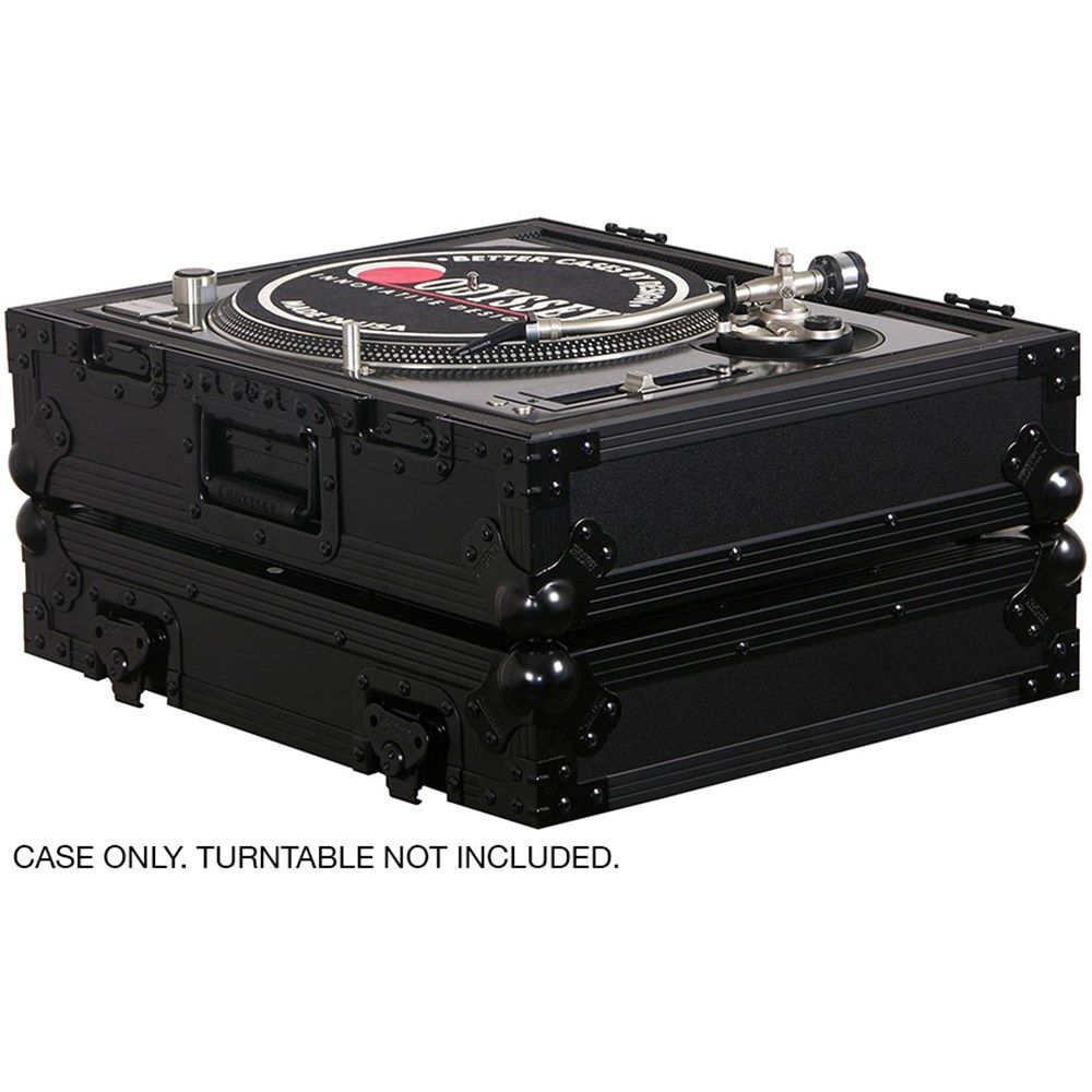 Odyssey Flight Zone Black Label Case for Turntables (FZ1200BL) - Image 1
