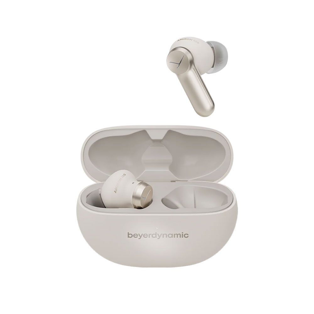 Beyerdynamic Amiron 100 Active Noise Cancellation Wireless Earbuds (Cream) - Image 1