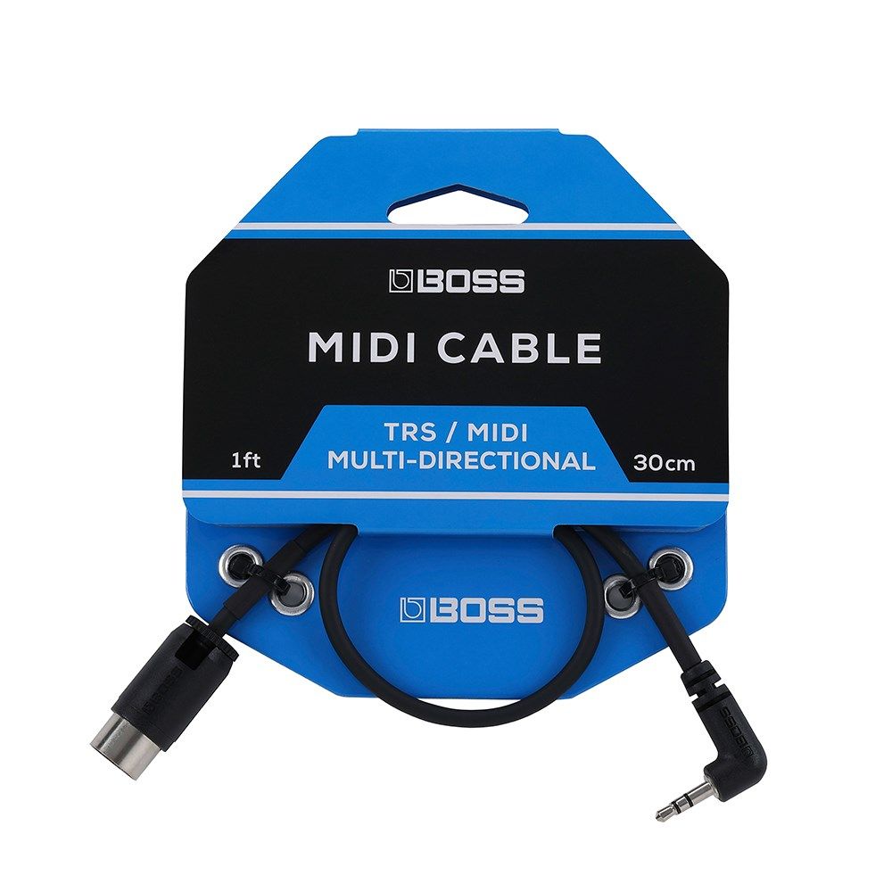 Boss BMIDI135 MIDI to Mini TRS Cable (1ft) - Image 1