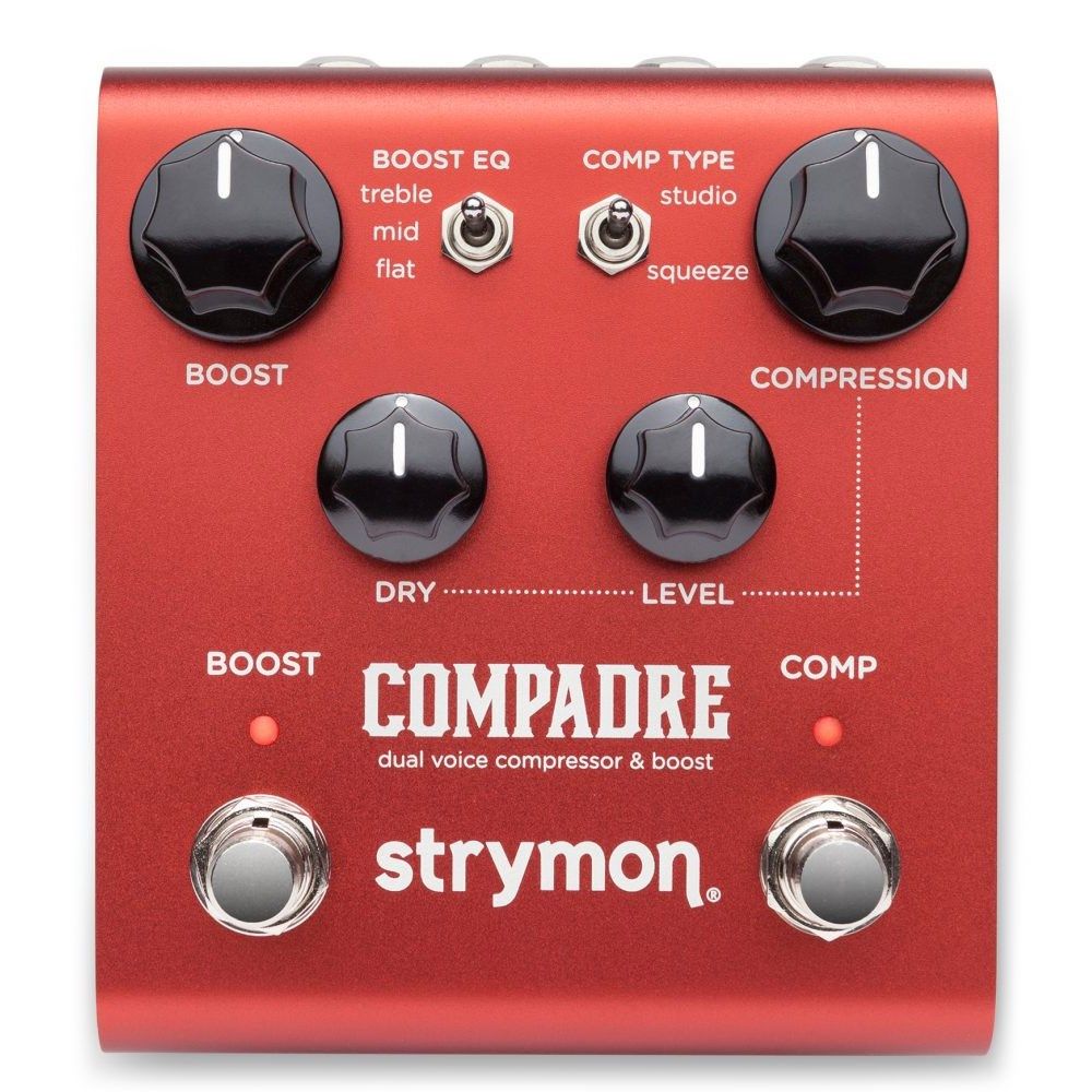 Strymon Compadre Dual Voice Compressor & Boost Pedal - Image 1
