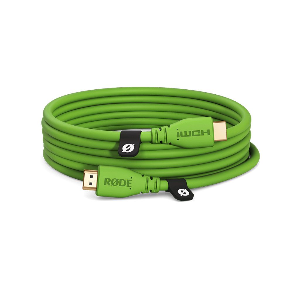 Rode HDMI Cable (3m) (Green) - Image 1