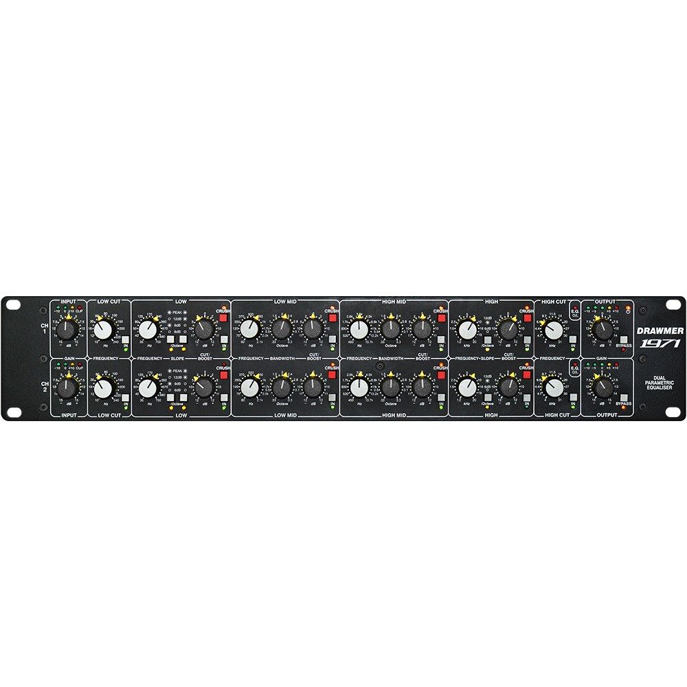 Drawmer 1971 Dual Parametric Equaliser w/ Crush - Image 1