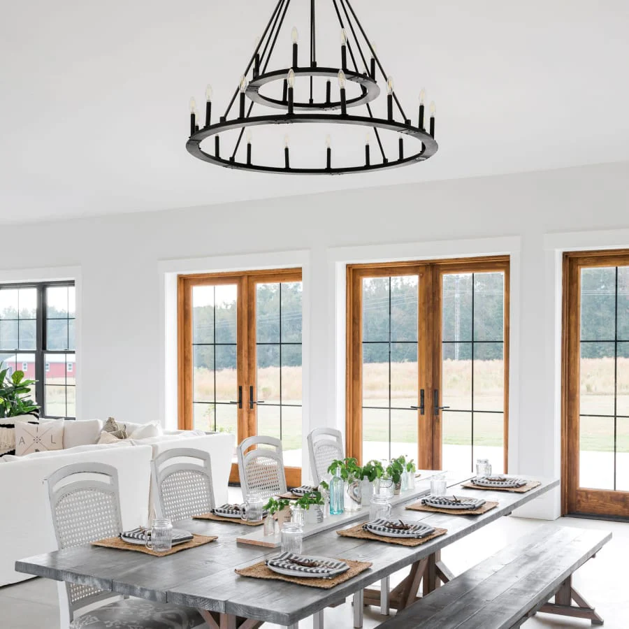 Capital Lighting Pearson 24 Light 48" Wide Taper Candle Style Chandelier - Image 3