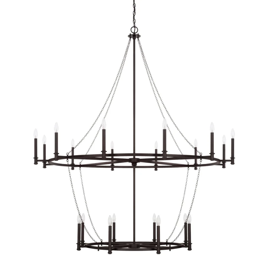 Capital Lighting Lancaster 20 Light 60" Wide Taper Candle Chandelier - Image 1