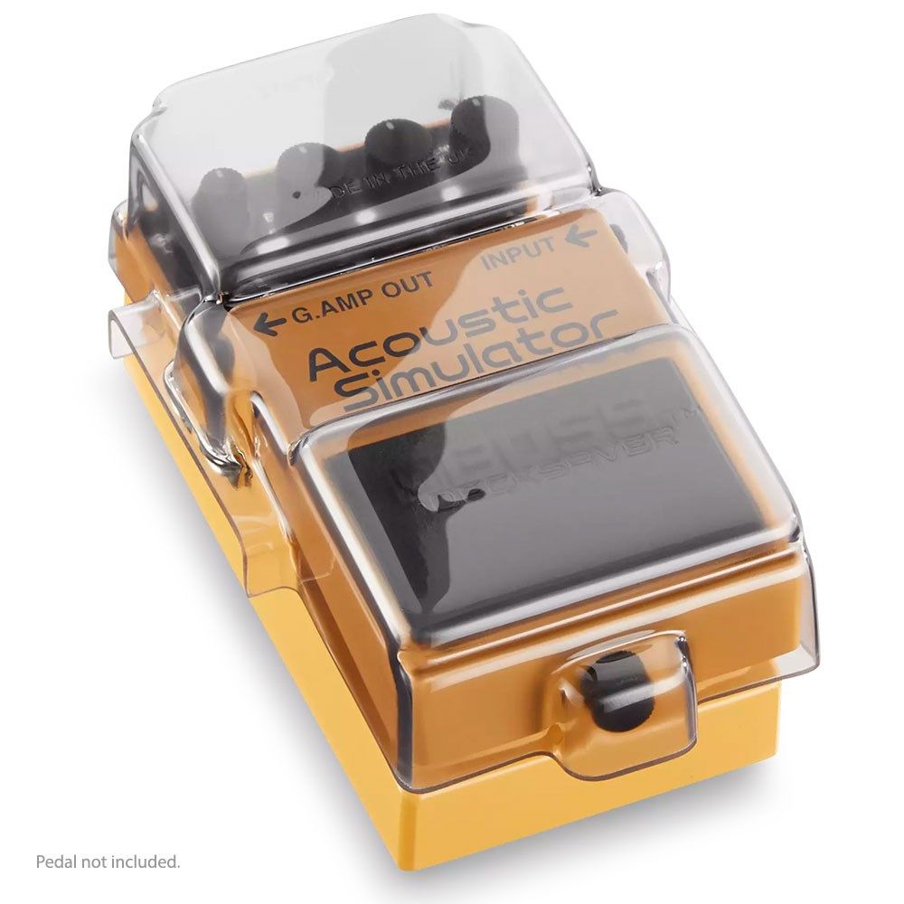 Decksaver Boss Stomp Box Cover (Fits Various Units Single Boss Stomp Boxes) - Image 1