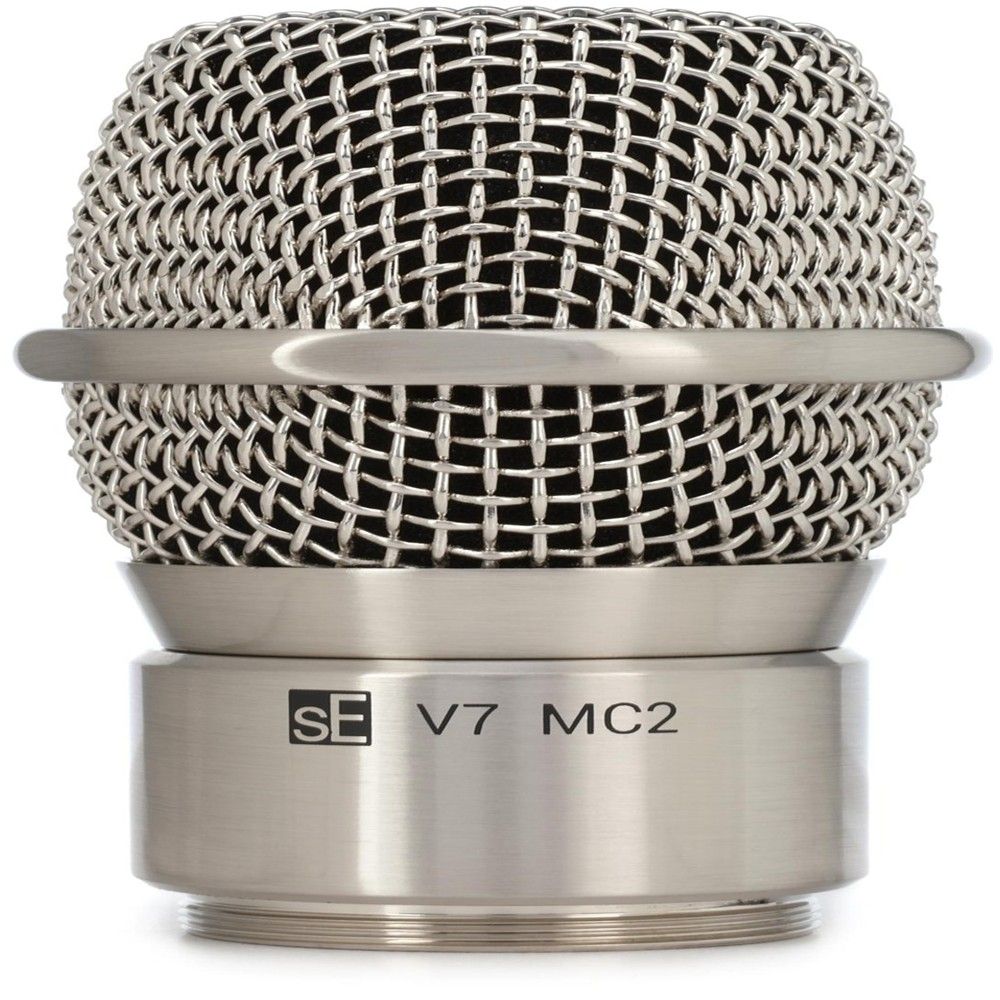 sE Electronics V7 Mic Cap for Sennheiser Wireless Systems inc MP03 Pouch (Nickel) - Image 1