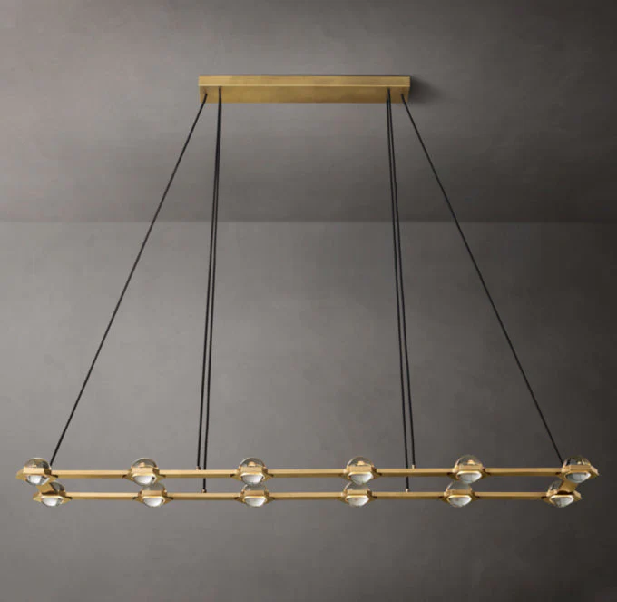 Clatant Linear Rectangular Pendant Light 72" - Image 2