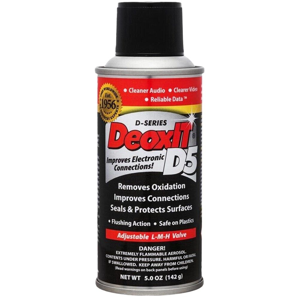 DeoxIT D-Series Contact Cleaner & Rejuvenator - 5% Solution (142g) - Image 1