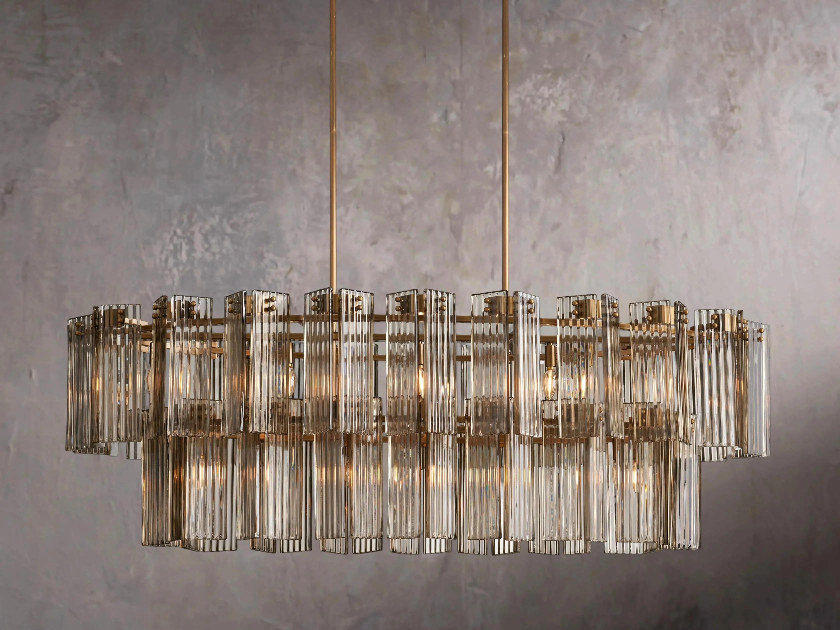 Delsie Elliptical Pendant Light Fixture - Image 3