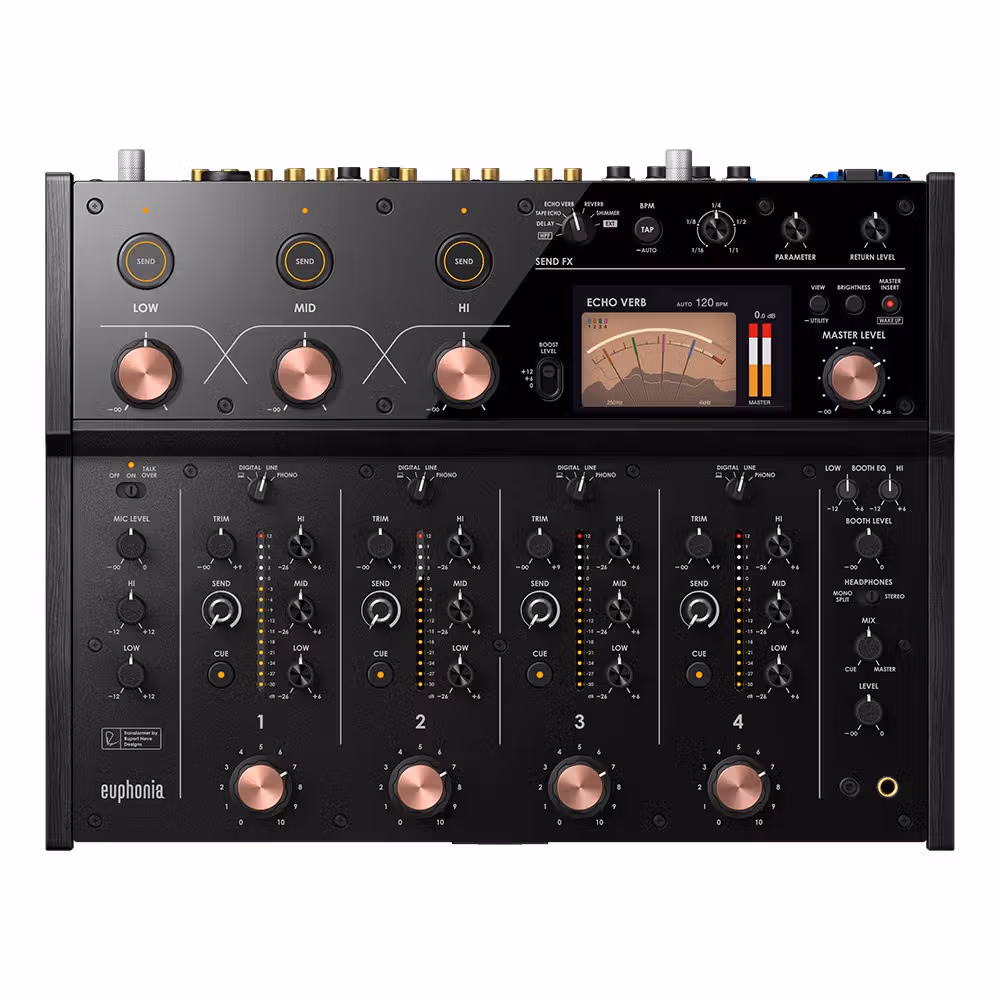 AlphaTheta Euphonia Professional Rotary Mixer w/ Rupert Neve Transformer - Image 1