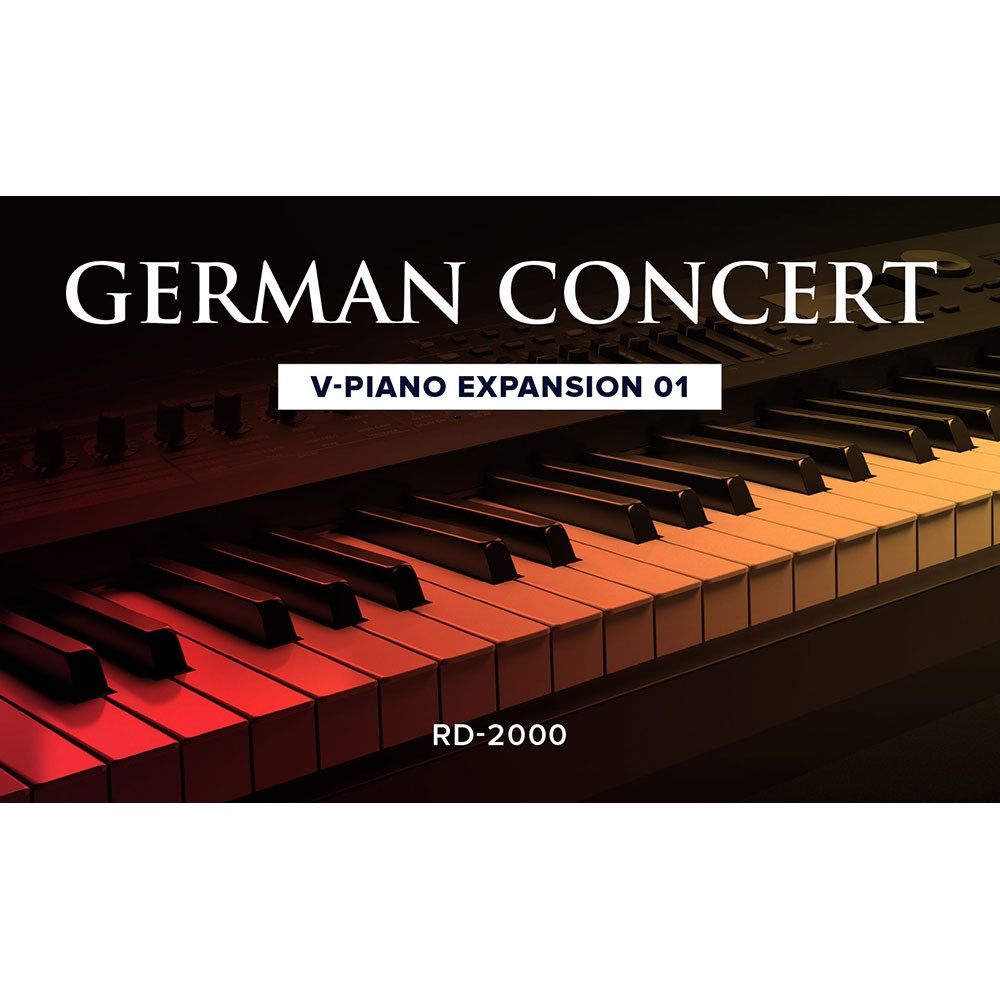 Roland Lifetime Key V-Piano Expansion 01 German Concert (eLicense) - Image 1