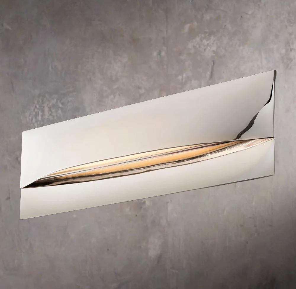 Taza Wide Rectangular Wall Sconce - Image 2