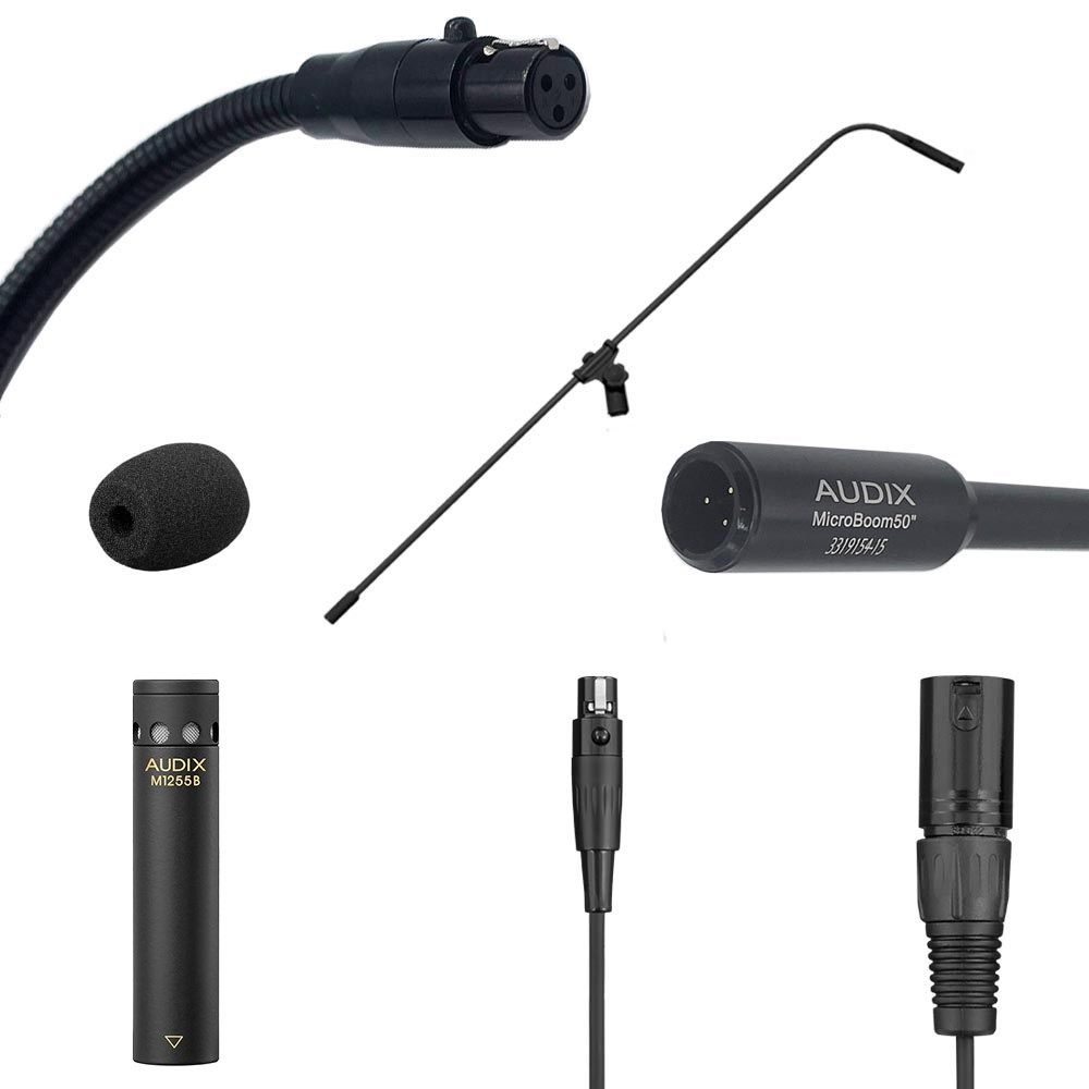 Audix MB2455-C MicroBoom System 24" w/ M1255B Mic - Image 1