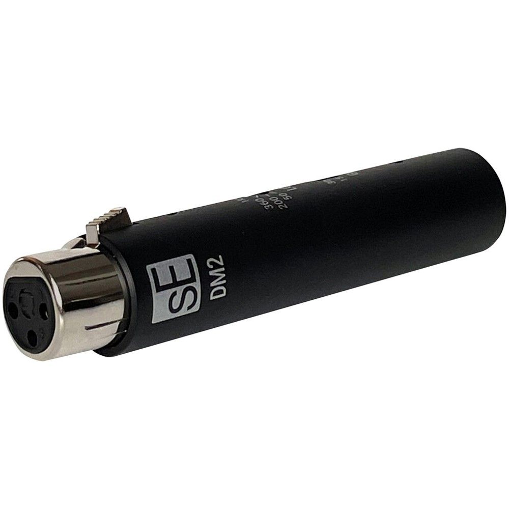 sE Electronics DM2 Active Mic Pre-amp w/ Gain & Impedance Control (Black) - Image 1