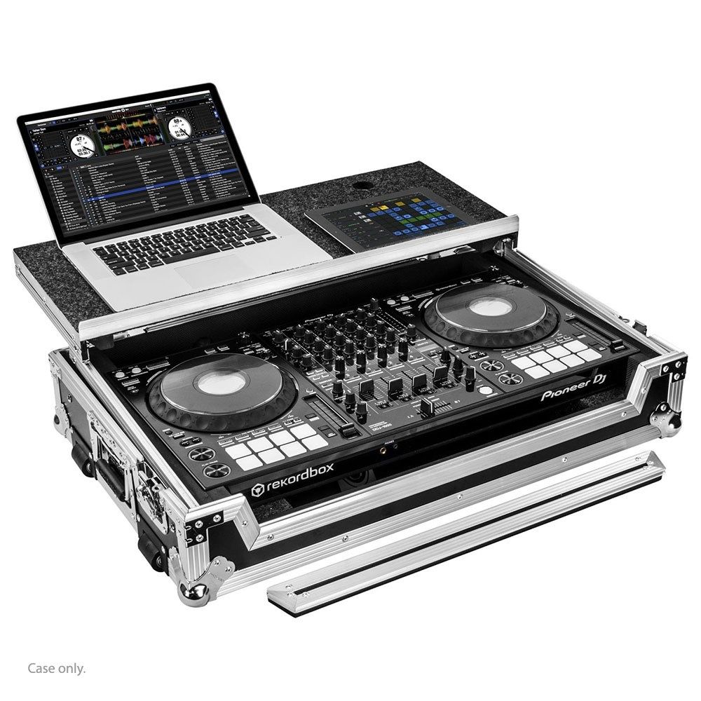 Odyssey Pioneer DDJ1000 Case w/ Wheels, Glider & 1RU Rack Space (FZGSDDJ1000W) - Image 1