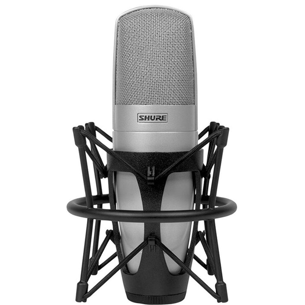 Shure KSM32 Embossed Single-Diaphragm Mic (Champagne) - Image 1