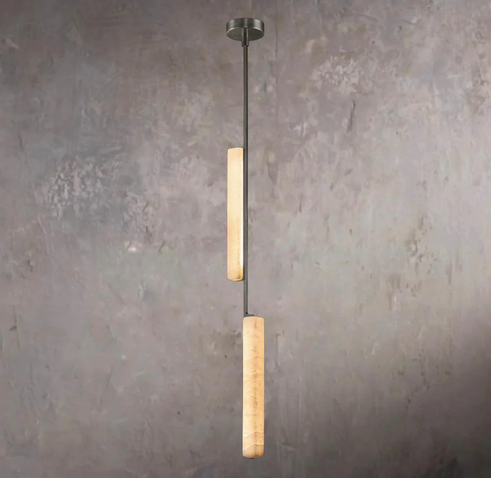 Audubon Ivory Porcelain Alabaster Pendant Light - Image 2