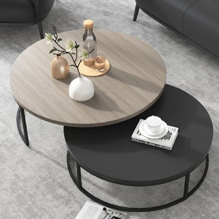 طقم ترابيزات قهوة - قطعتين - BHY328 - Image 1