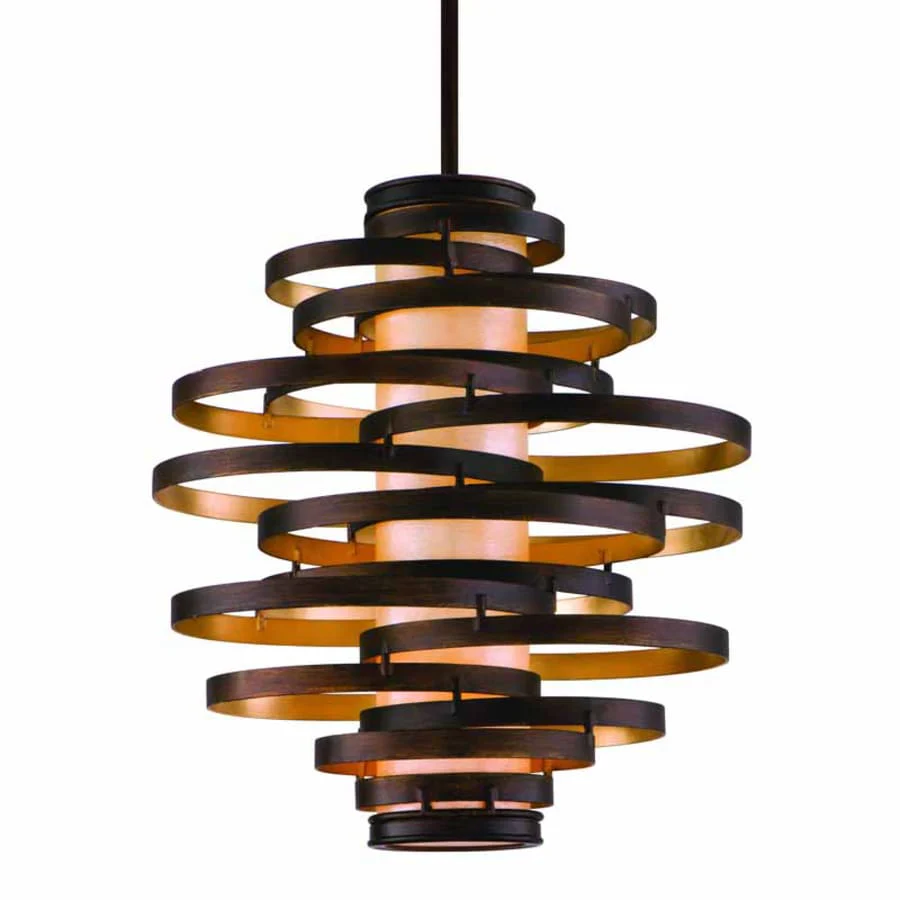Corbett Lighting Vertigo 3 Light 23" Wide Chandelier with Fabric Shade - Image 1