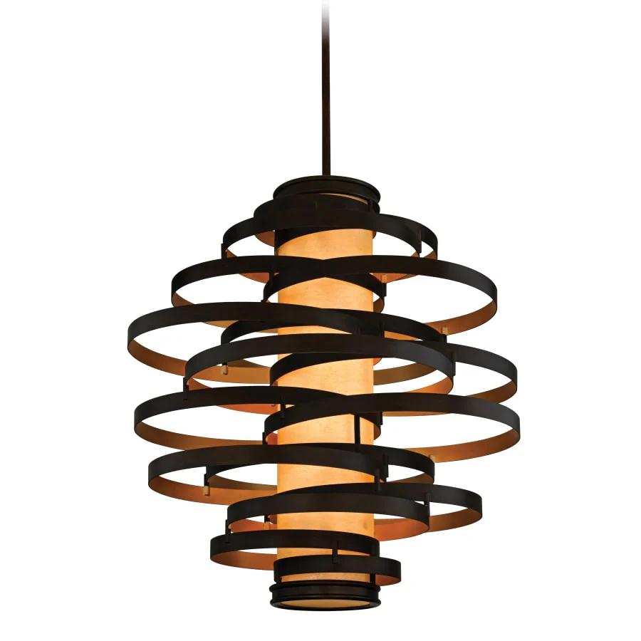Corbett Lighting Vertigo 6 Light 45" Wide Chandelier with Fabric Shade - Image 1