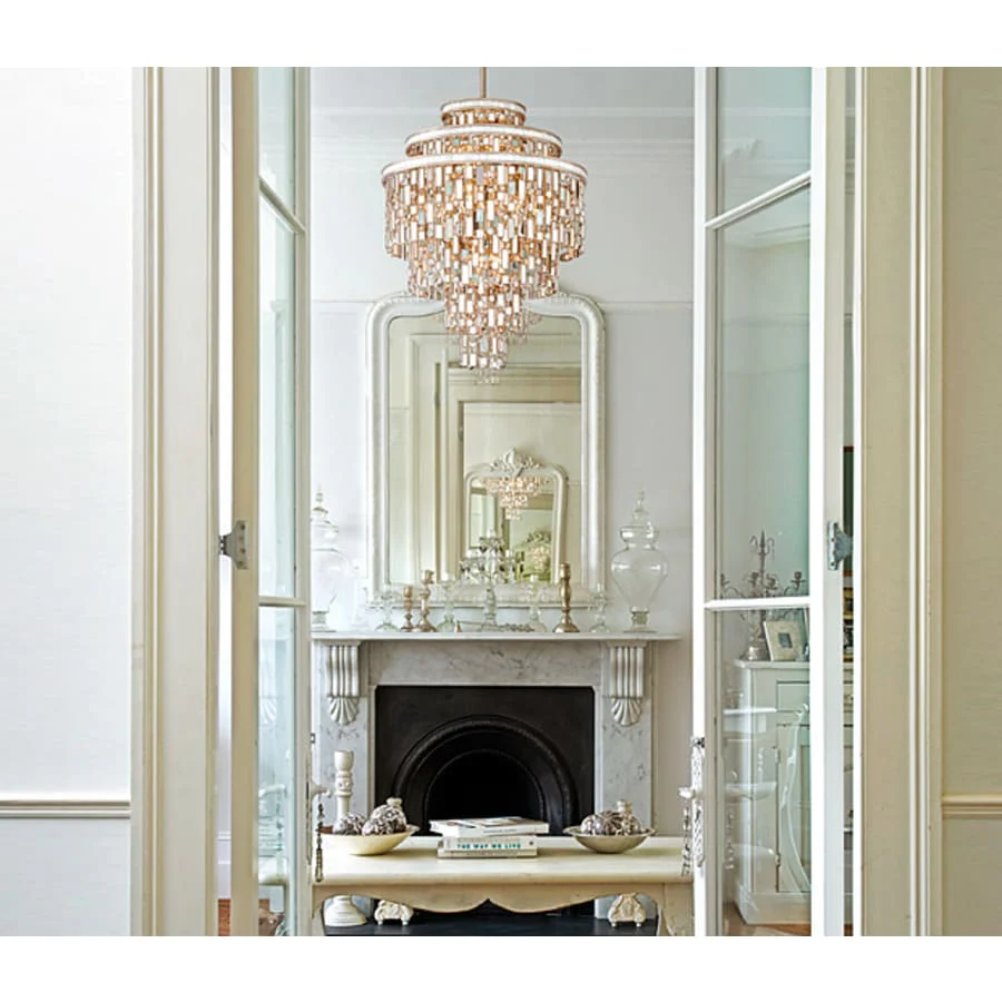 Corbett Lighting Dolcetti 3 Light 18" Wide Flush Mount Ceiling Fixture with Glass Shade - Image 3