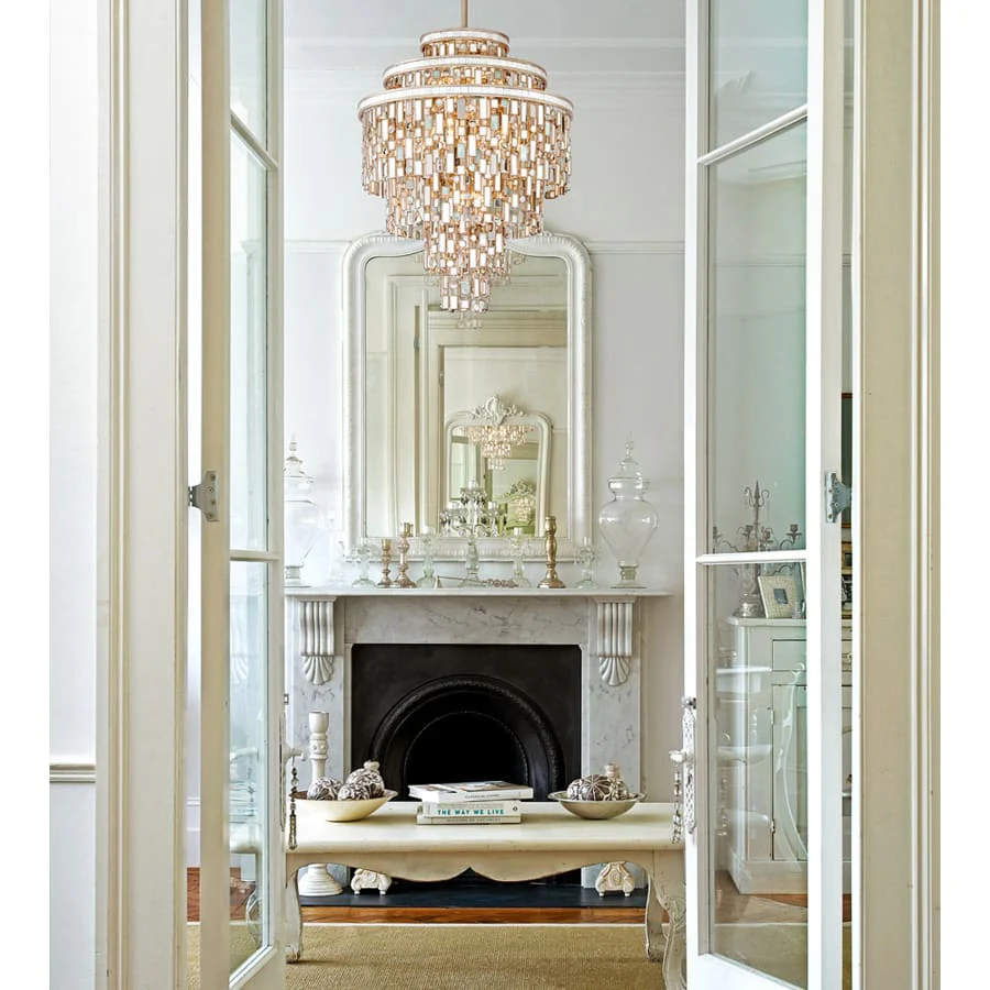 Corbett Lighting Dolcetti 7 Light 18" Wide Chandelier with Glass Shade - Image 3
