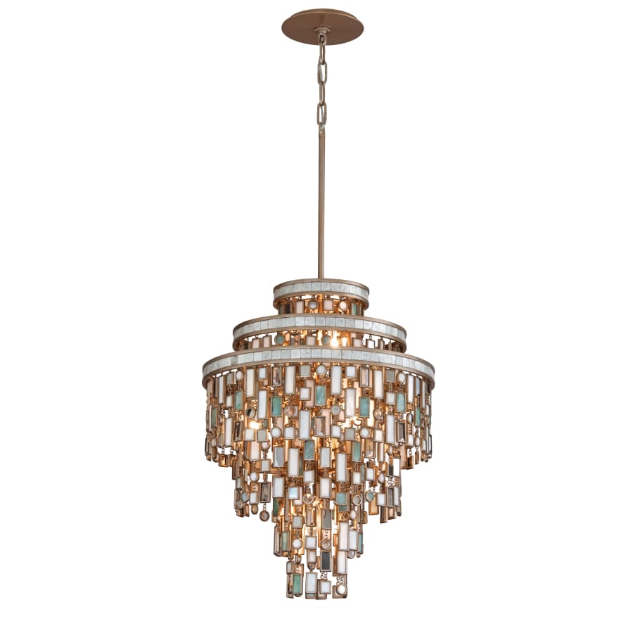 Corbett Lighting Dolcetti 7 Light 18" Wide Chandelier with Glass Shade - Image 2
