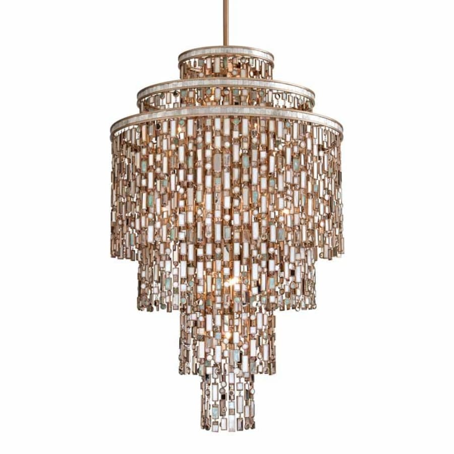 Corbett Lighting Dolcetti 19 Light 32" Wide Chandelier with Glass Shade - Image 1