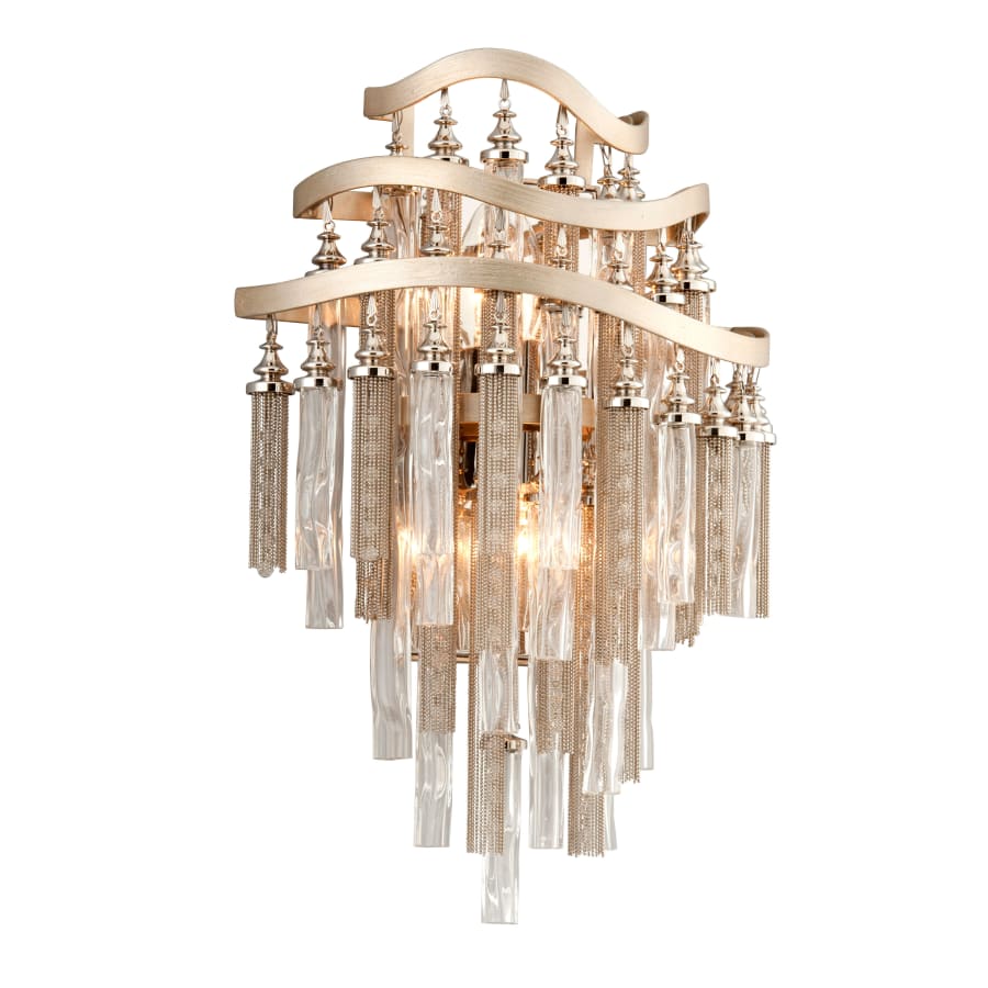 Corbett Lighting Chimera 2 Light 12-1/4″ Wide Wall Sconce with Crystal Accents