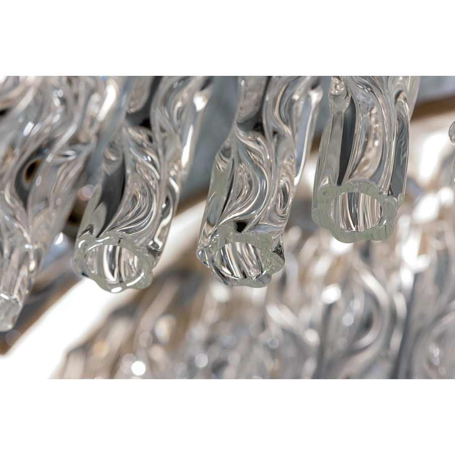 Corbett Lighting Chime 6 Light 27" Chandelier with Hand-Crafted Iron - Image 3