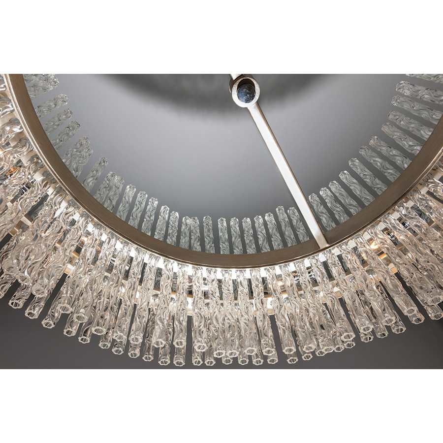 Corbett Lighting Chime 8 Light 36" Chandelier with Hand-Crafted Iron - Image 2