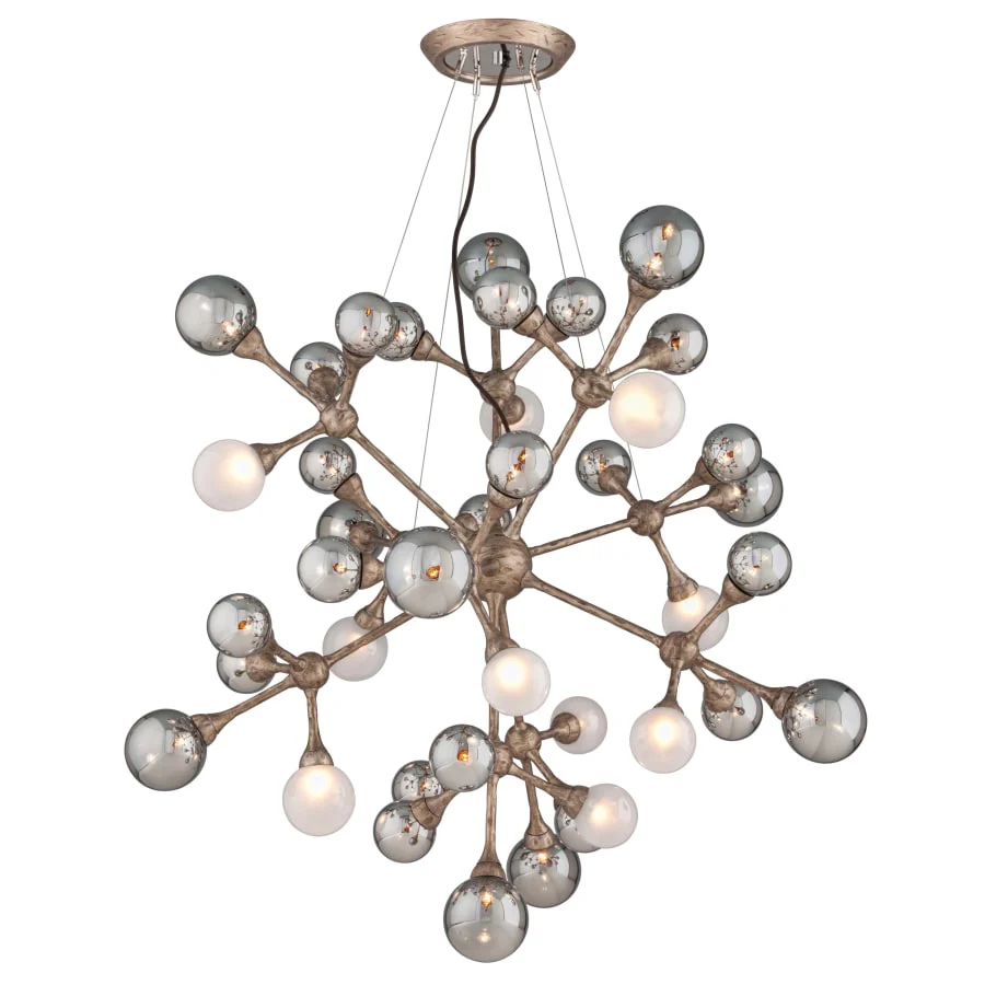 Corbett Lighting Element 40 Light Pendant with Hand-Crafted Iron - Image 1