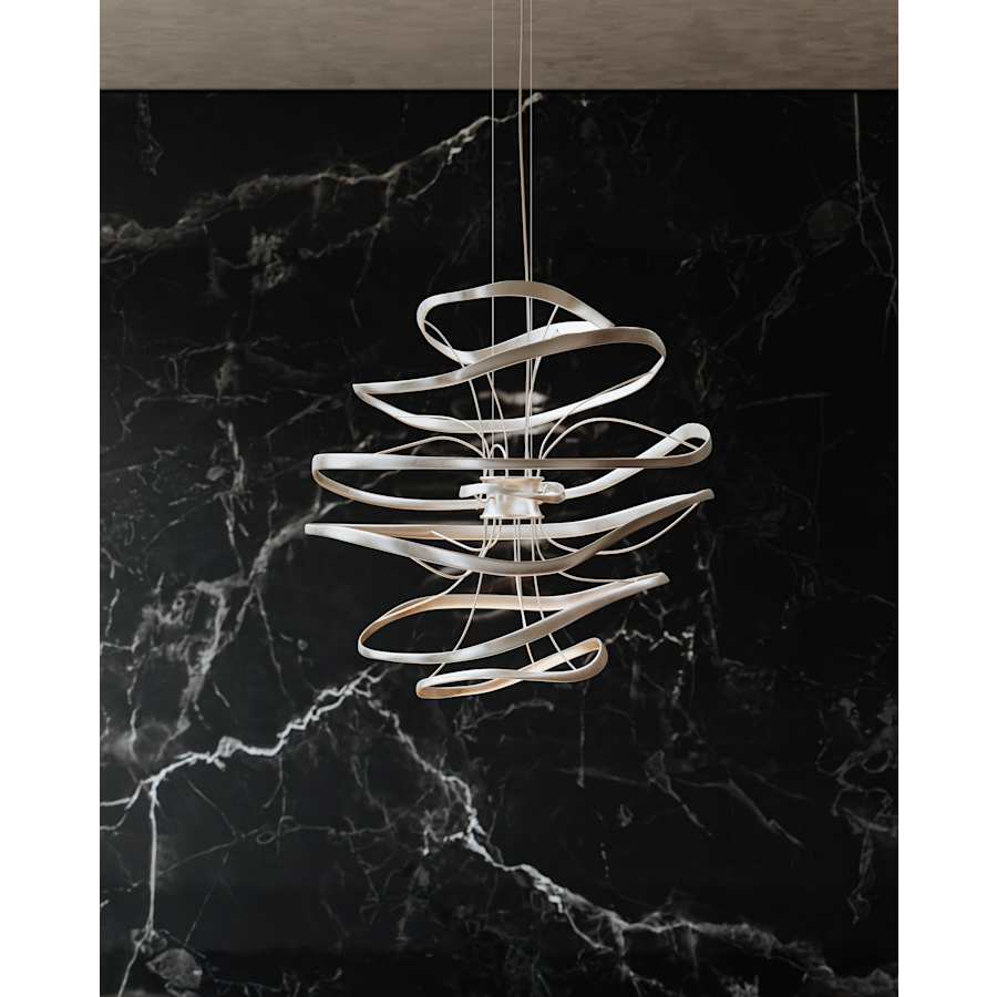 Corbett Lighting Calligraphy 2 Light 34" LED Pendant with Hand-Crafted Iron - Image 2