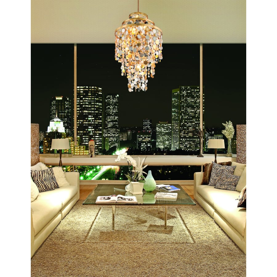 Corbett Lighting Ambrosia 11 Light 32" Wide Pendant with Crystal Accents - Image 3