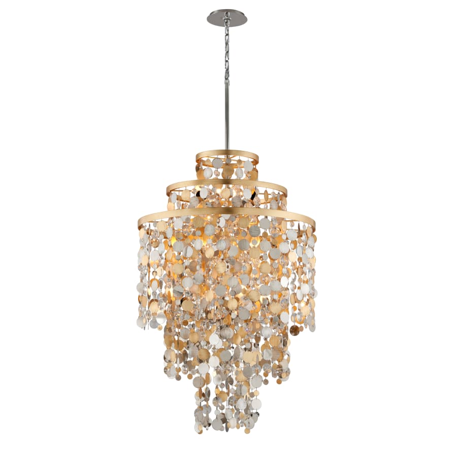 Corbett Lighting Ambrosia 11 Light 32" Wide Pendant with Crystal Accents - Image 2