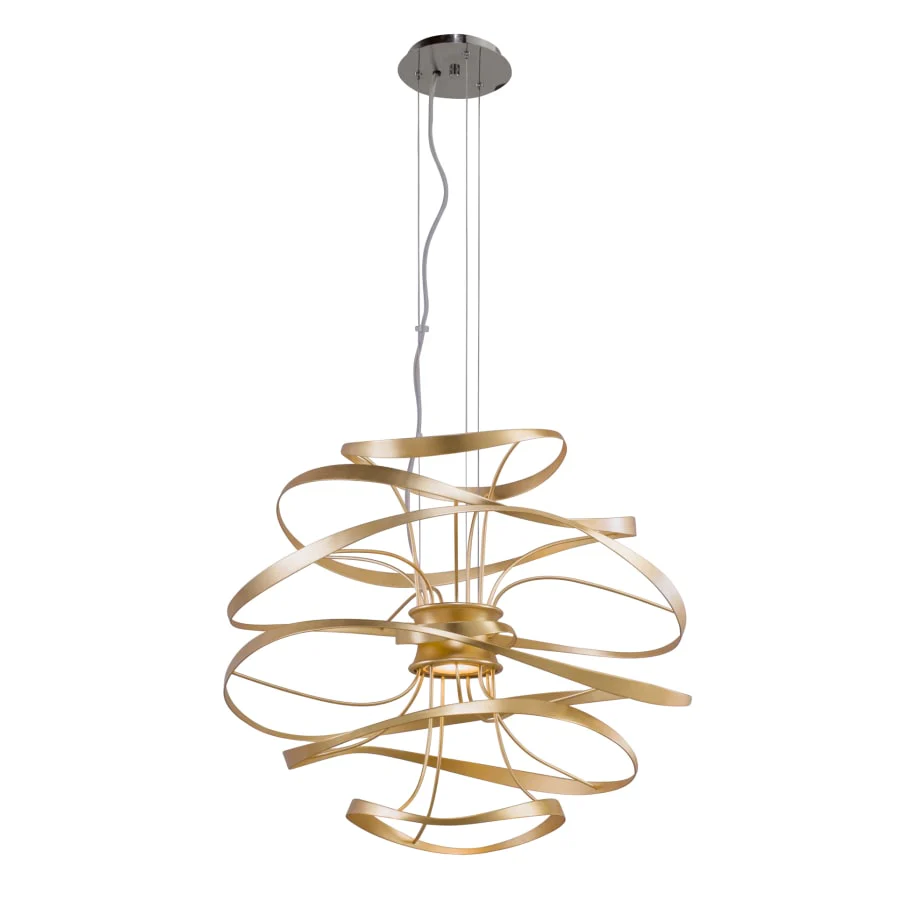 Corbett Lighting Calligraphy Light 26" Wide Integrated LED Globe Chandelier - Image 2