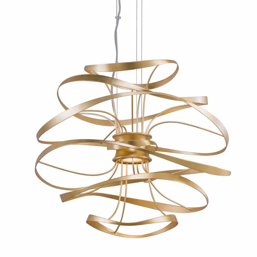 Corbett Lighting Calligraphy Light 26" Wide Integrated LED Globe Chandelier - Image 1