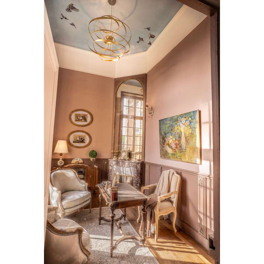 Corbett Lighting Calligraphy Light 34" Wide Integrated LED Globe Chandelier - Image 2