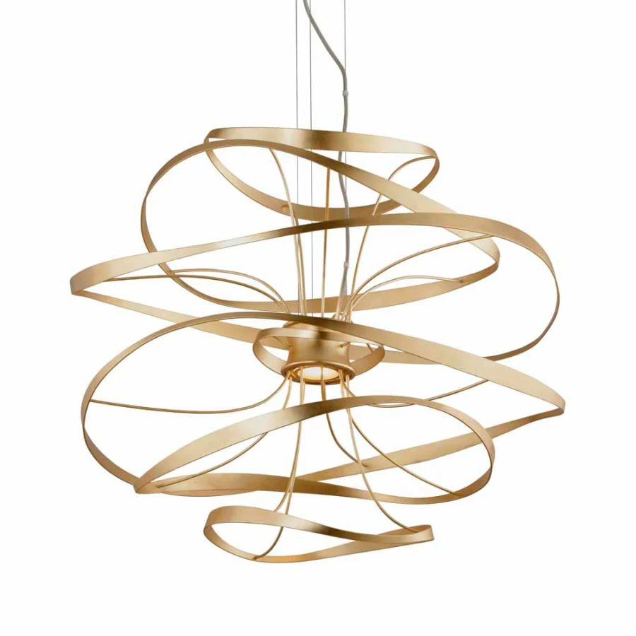 Corbett Lighting Calligraphy Light 34" Wide Integrated LED Globe Chandelier - Image 1