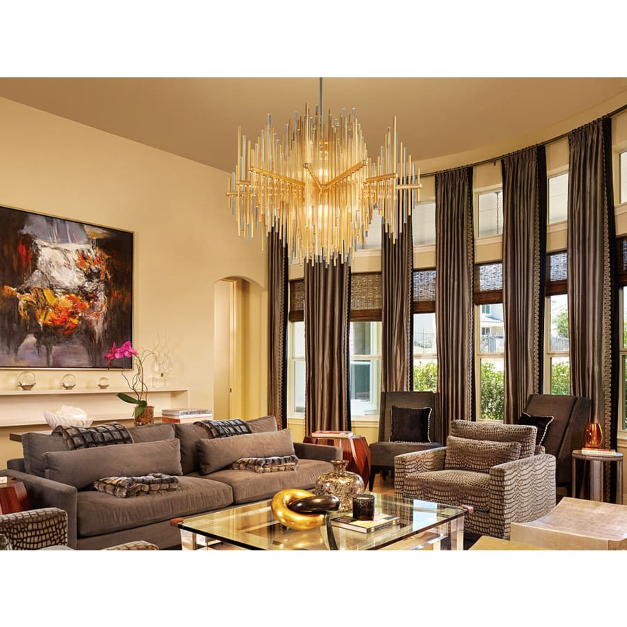 Corbett Lighting Theory 30" Wide Integrated LED Chandelier - Image 3