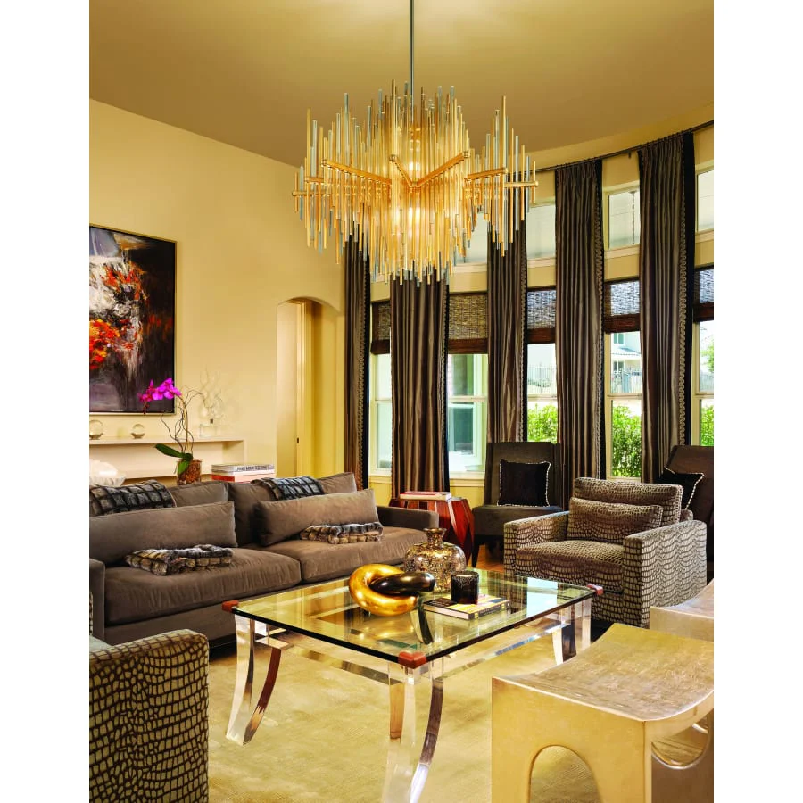 Corbett Lighting Theory 40" Wide Integrated LED Chandelier - Image 2