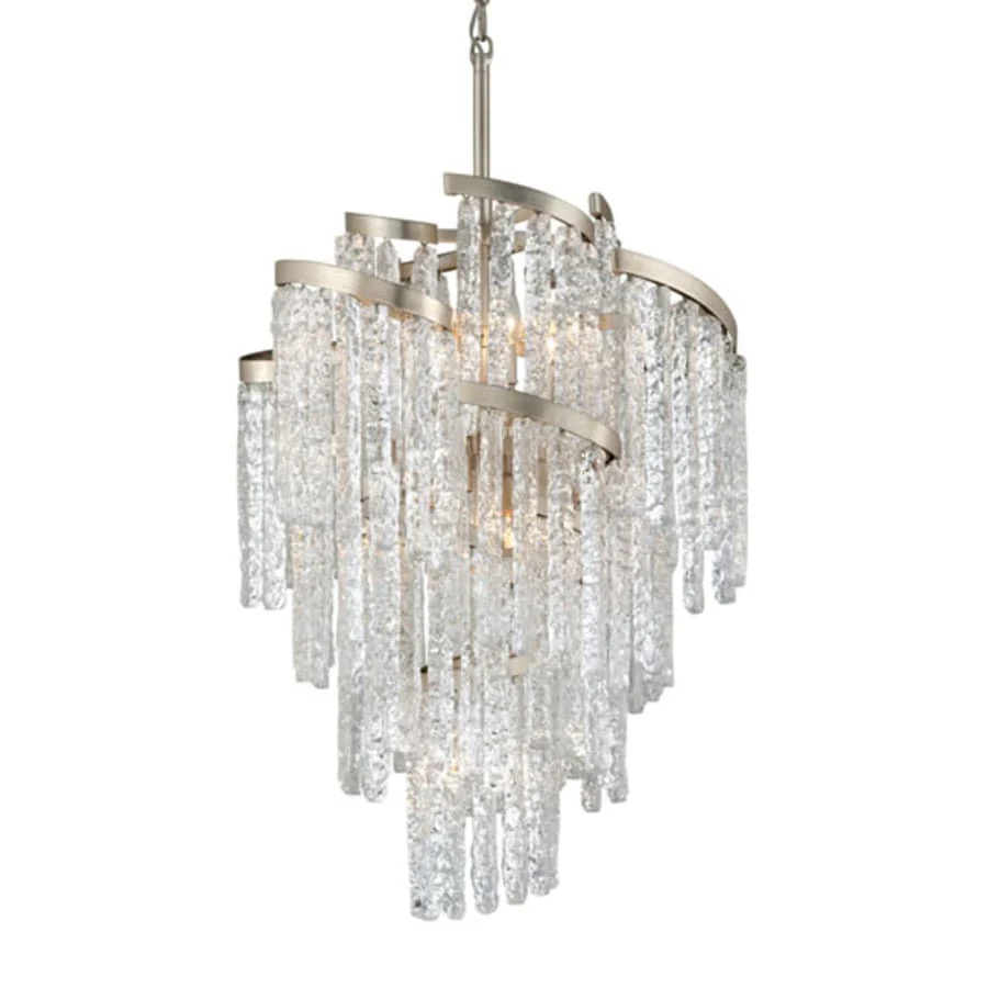 Corbett Lighting Mont Blanc 9 Light 25" Wide Chandelier - Image 1
