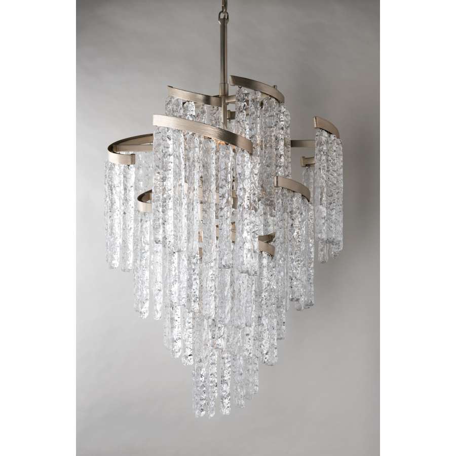 Corbett Lighting Mont Blanc 9 Light 25" Wide Chandelier - Image 3