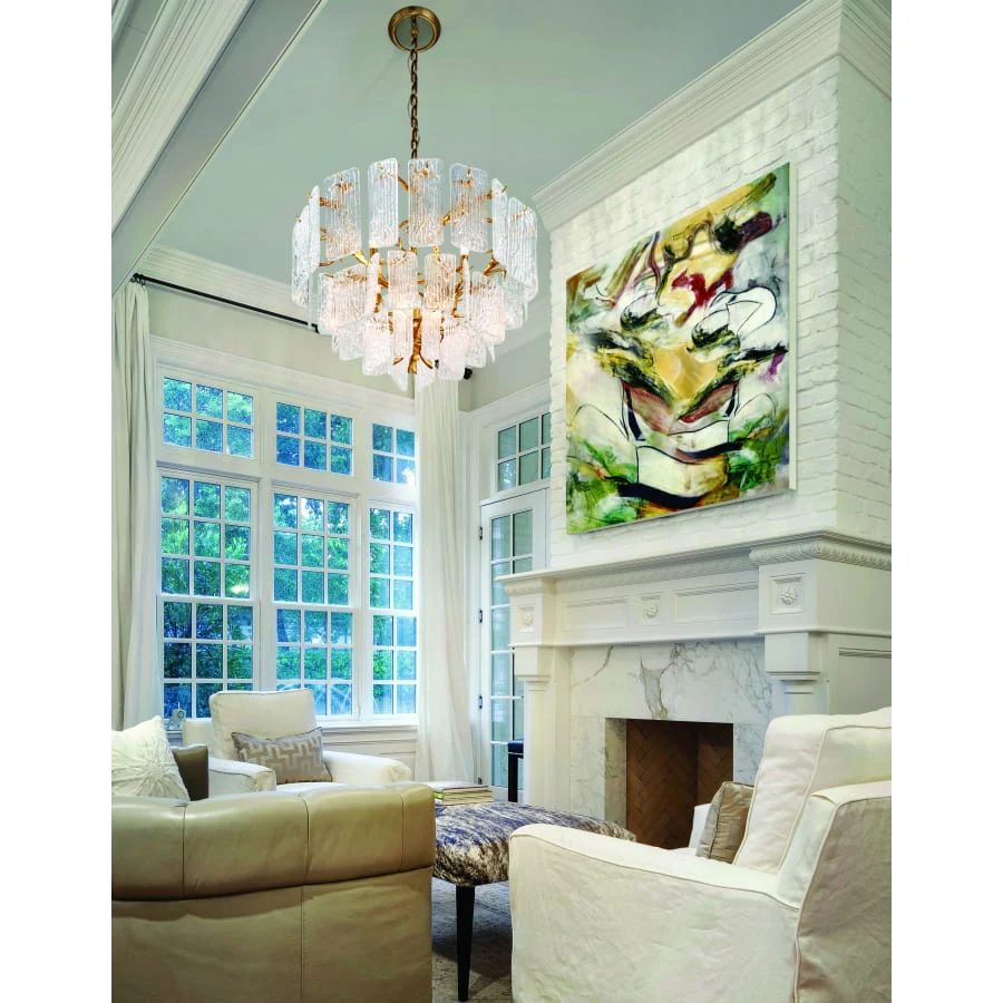 Corbett Lighting Piemonte 8 Light 32" Wide Chandelier - Image 2