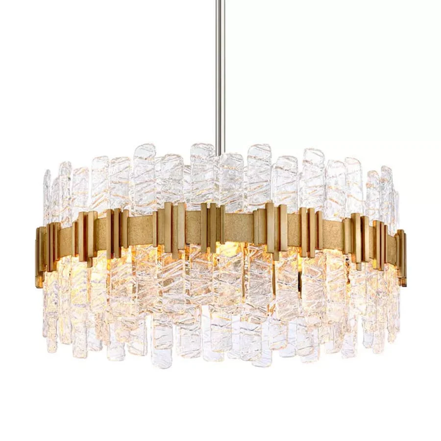 Corbett Lighting Ciro 8 Light 27-1/4" Wide Pendant with Handmade Glass Shade - Image 1