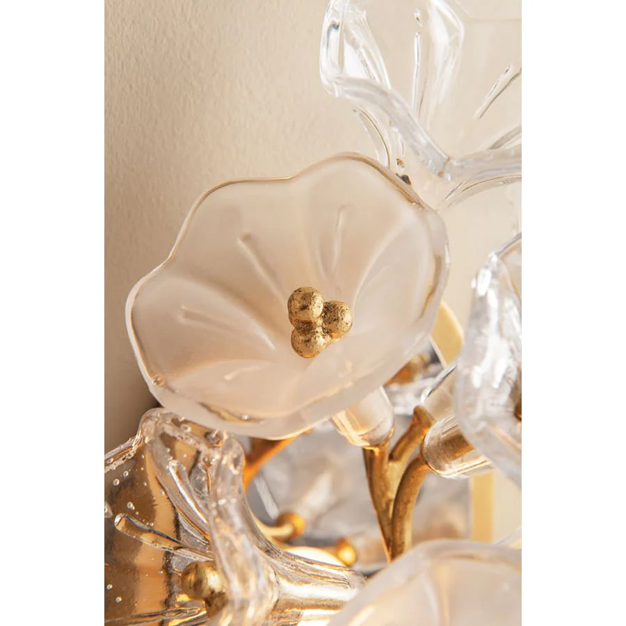 Corbett Lighting Jasmine 44" Wide LED Suspension Ring Chandelier with Flower Motif Centerpiece - Image 3