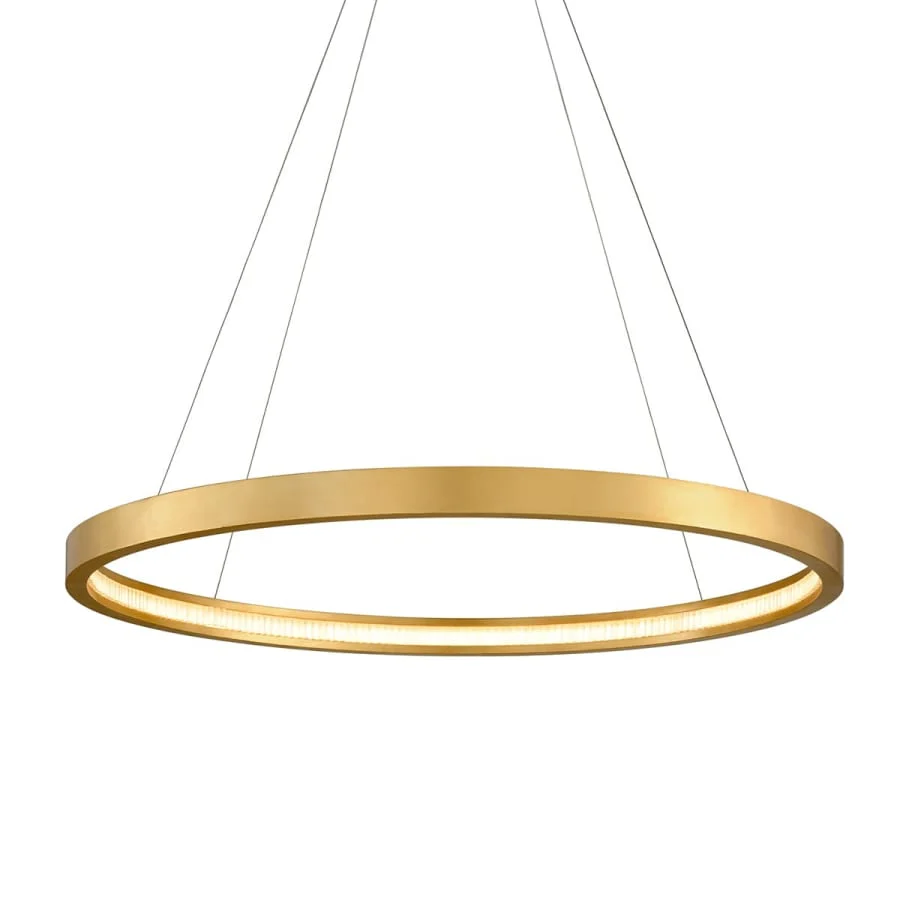Corbett Lighting Jasmine 44" Wide LED Suspension Ring Chandelier - Image 1