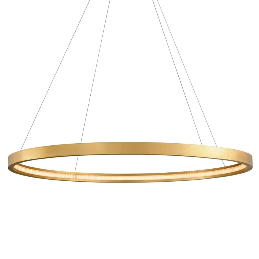Corbett Lighting Jasmine 56" Wide LED Suspension Ring Chandelier - Image 1
