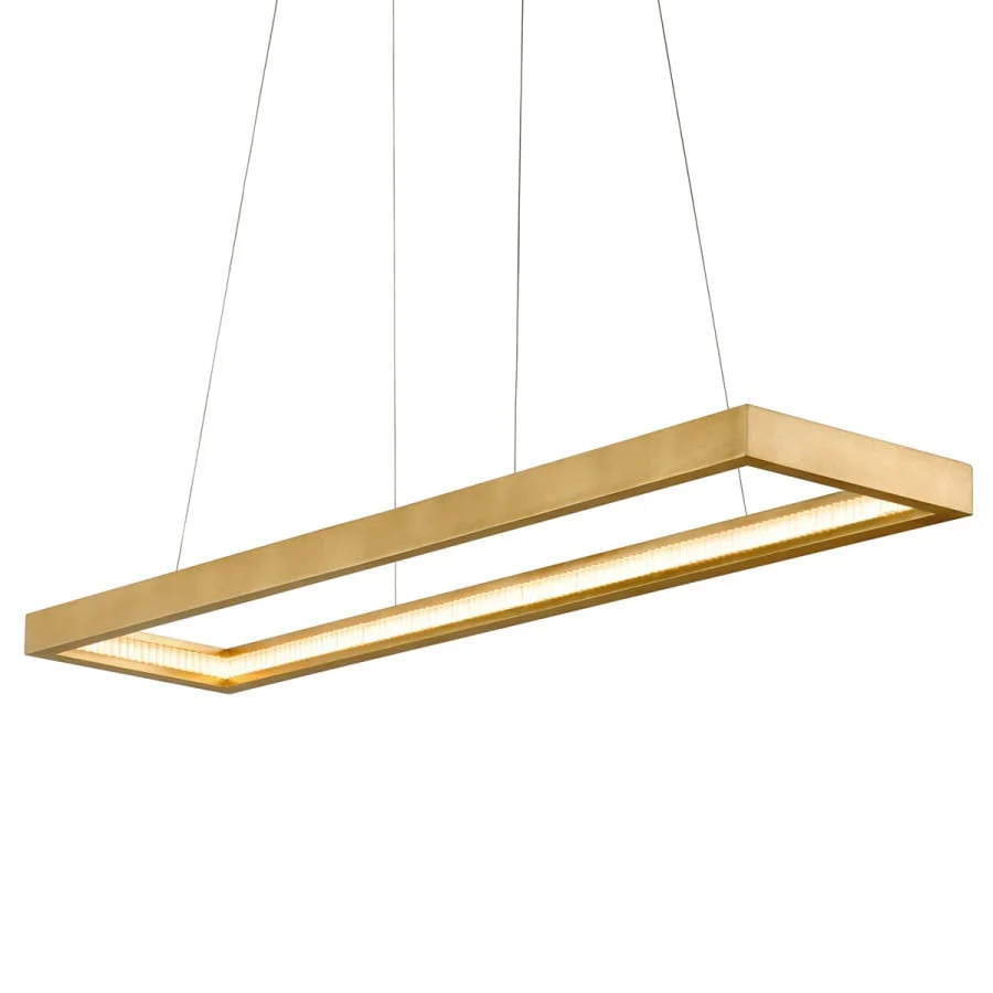 Corbett Lighting Jasmine 60" Wide LED Suspension Linear Chandelier - Image 1