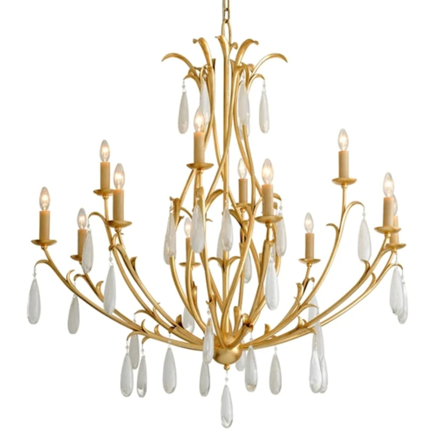 Corbett Lighting Prosecco 12 Light 46" Wide Crystal Chandelier - Image 1